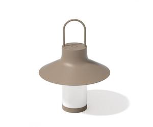 Loom Design Shadow L Lampada Portatile Grigio Beige