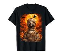 Loon Mummy in Creepy Zucca Patch su Halloween Night Maglietta