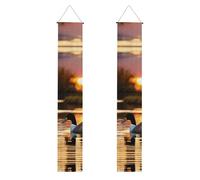 Loon Natura Uccello Stampa Molteplici Occasioni Appendere Ovunque Banner Decorazione Celebrazioni Grad Party Forniture