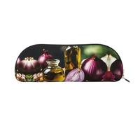 Loon Nature - Trousse per cosmetici, da donna, con stampa di uccellini, borsa per trucchi e articoli da toeletta, Frutta Verdura, One Size