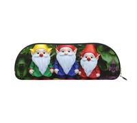 Loon Nature - Trousse per cosmetici, da donna, con stampa di uccellini, borsa per trucchi e articoli da toeletta, Gnomi divertenti di Natale, One Size