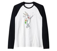 Looney Tunes Bug Bunny What's Up Doc Maglia con Maniche Raglan