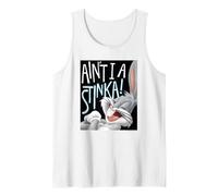 Looney Tunes Bugs Bunny Ain't I a Stinka! Canotta, Uomo, Bianco, L