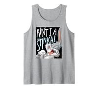 Looney Tunes Bugs Bunny Ain't I a Stinka! Canotta, Uomo, Grigio Melange, M