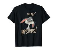 Looney Tunes Bugs Bunny Oh No Hipsters Maglietta
