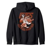 Looney Tunes Bugs Bunny Rock And Roll Felpa con Cappuccio
