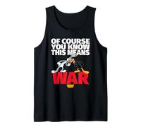 Looney Tunes Bugs Daffy This Means War Canotta