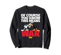 Looney Tunes Bugs Daffy This Means War Felpa