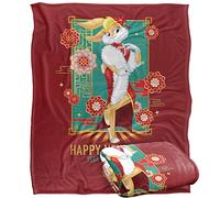 LOONEY TUNES Copriletto Silky Touch super morbido, 152 x 127 cm