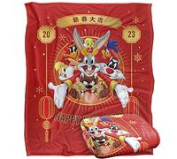 LOONEY TUNES Copriletto Silky Touch super morbido, 152 x 127 cm