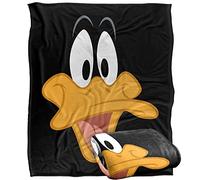 LOONEY TUNES Daffy Face Coperta super morbida al tatto setoso - 152 x 127 cm