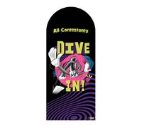 Looney Tunes Dive In Swimming Cardboard Backdrop Official Standee Scene Setter