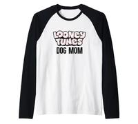 Looney Tunes Dog Mom Maglia con Maniche Raglan