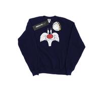 Looney Tunes Felpa Sylvester Big Face Uomo (BI32252)