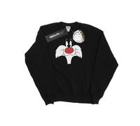Looney Tunes Felpa Sylvester Big Face Uomo (BI32252)