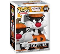Looney Tunes POP Television Vinyl Figure Halloween Sylvester w/Pumpkin 9 cm