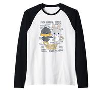 Looney Tunes Gokko Duck And Rabbit Season Maglia con Maniche Raglan