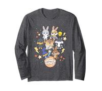 Looney Tunes Gokko The Gangs all Here Maglia a Manica
