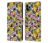 LOONEY TUNES MODELLI CUSTODIA COVER A PORTAFOGLIO PER APPLE iPHONE TELEFONI