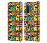 LOONEY TUNES MODELLI CUSTODIA COVER PORTAFOGLIO IN PELLE PER SAMSUNG TELEFONI 1