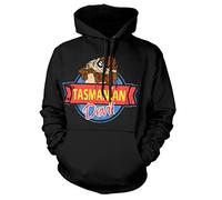 LOONEY TUNES Officially Licensed Tasmanian Devil Big & Tall Hoodie (Black) 3X-Large