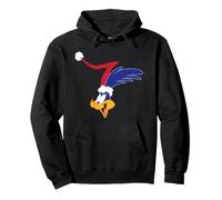 Looney Tunes Road Runner Santa Hat Felpa con Cappuccio