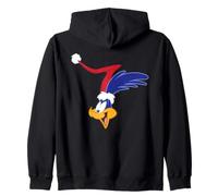 Looney Tunes Road Runner Santa Hat Felpa con Cappuccio