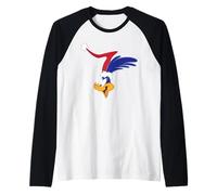 Looney Tunes Road Runner Santa Hat Maglia con Maniche Raglan