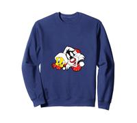 Looney Tunes Sylvester e Titti PAPL492 Felpa