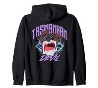 Looney Tunes Tazmanian Devil Rock Felpa con Cappuccio