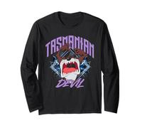 Looney Tunes Tazmanian Devil Rock Maglia a Manica