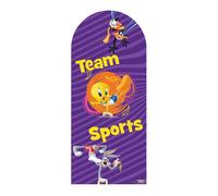 Looney Tunes Team Sports Cardboard Backdrop Official Standee Scene Setter