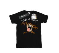 Looney Tunes That's All Folks Maglietta Taz Ragazzi (BI23224)
