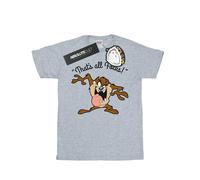 Looney Tunes That's All Folks Maglietta Taz Uomo (BI1212)