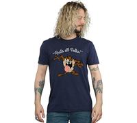 Looney Tunes That's All Folks Maglietta Taz Uomo (BI1212)