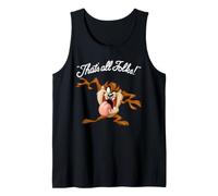 Looney Tunes That's all Folks Taz Dark Canotta