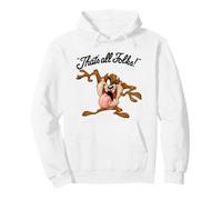 Looney Tunes That's all Folks Taz Light Felpa con Cappuccio