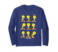 Looney Tunes Tweety Character Poses Maglia a Manica