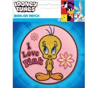 Looney Tunes Tweety Patch Adesiva Termofusibile Pink Ata-Boy 10915