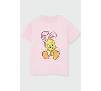 Looney Tunes Tweety Pie Bunny Ears Maglietta Ragazze (BI24674)