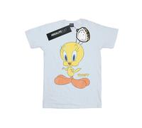 Looney Tunes Tweety Pie Distressed Maglietta Ampia Donna (BI32369)