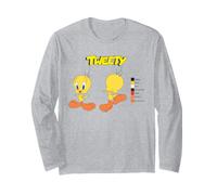 Looney Tunes Tweety Retro Color Code Maglia a Manica