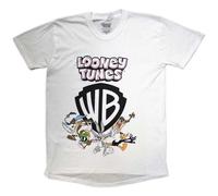 Looney Tunes Warner Bros Shield autorizzato Uomo maglietta