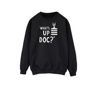 Looney Tunes What's Up Doc Felpa Bugs Bunny Strisce Adulto Unisex (BI2016)
