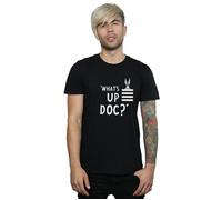 Looney Tunes What's Up Doc Maglietta Bugs Bunny A Strisce Uomo (BI1360)