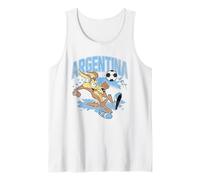 Looney Tunes Wile E Coyote Argentina Soccer Calcio Canotta