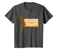 Looney Tunes Wile E. Coyote Genius Maglietta, Bambini, Asfalto, 8 Anni