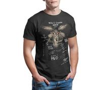 Looney Tunes Wile E. Coyote Genius - Maglietta da uomo, Nero , S