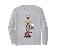 Looney Tunes Wile E. Coyote Retro Large Pose Maglia a Manica