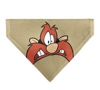 Looney Tunes Yosemite Sam Face Close Up Tan Slip On Collar Bandana Only